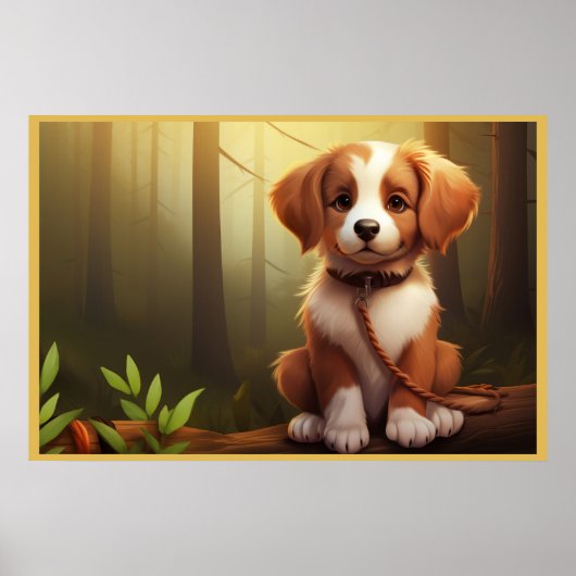 Poster The Mystery of Wild Forest Dogs ポスター (正面)