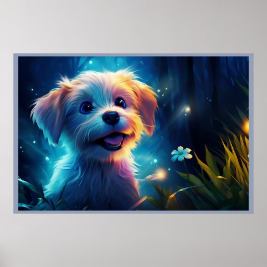 Poster The Playful Antics of the Cute Pooch ポスター (正面)