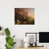 Poster The Voyage of Life Children, Thomas Cole ポスター (ホームオフィス)