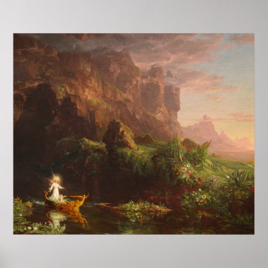 Poster The Voyage of Life Children, Thomas Cole ポスター (正面)