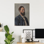 Poster Theodor Kittelsen Self Portrait ポスター (ホームオフィス)