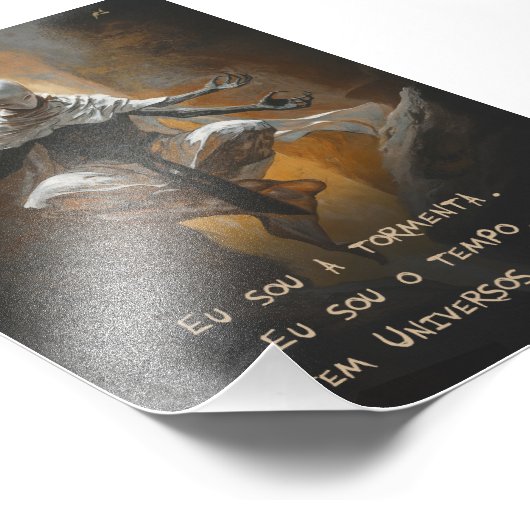 Poster Tormenta (frase II) フォトプリント (角)