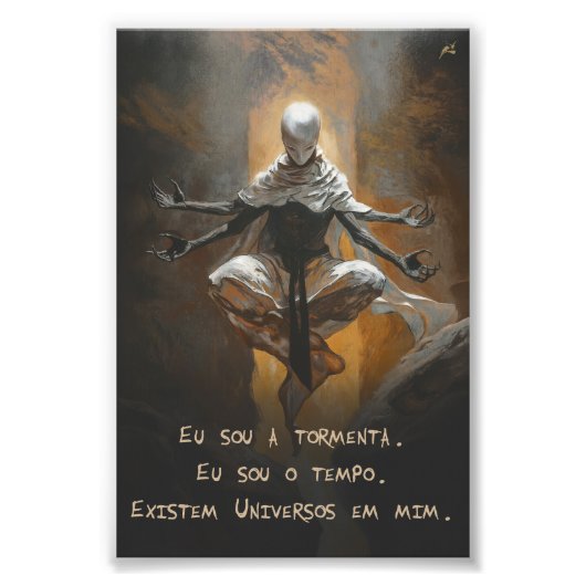 Poster Tormenta (frase II) フォトプリント (正面)