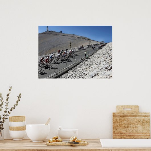 Poster tour de France sommet Ventoux ポスター (キッチン)