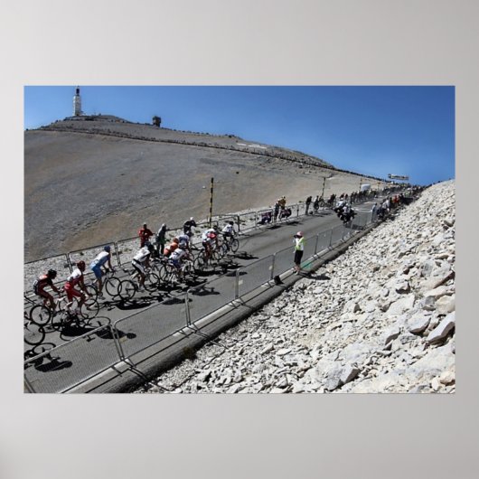 Poster tour de France sommet Ventoux ポスター (正面)