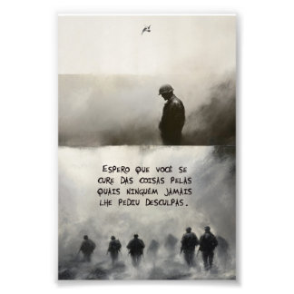 Pôster Trauma (Frase II) フォトプリント