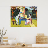 Poster: Two Victorian Girls Having Tea ポスター (キッチン)