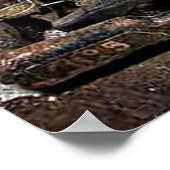 Poster, Underwood, vieille machine à écrire ポスター (角)