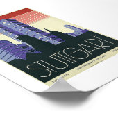 Poster - Verkehrsverein Stuttgart ポスター (角)