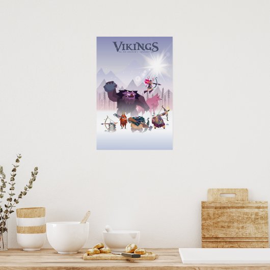poster Vikings archer ポスター (キッチン)