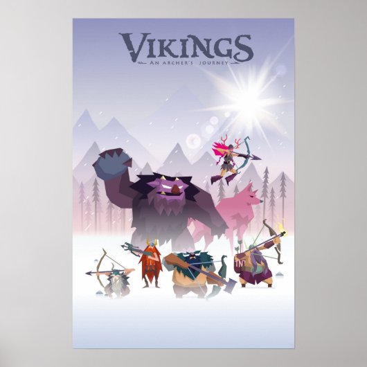 poster Vikings archer ポスター (正面)