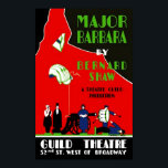 POSTER VINTAGE BROADWAY THEATRE MAJOR BARBARA ポスター<br><div class="desc">COLORFUL POP ART POSTER...  VINTAGE BROADWAY PLAY.. MAJOR BARBARA... .Enjoy Life & Thanks For Stopping By!</div>