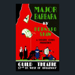 POSTER VINTAGE BROADWAY THEATRE MAJOR BARBARA ポスター<br><div class="desc">COLORFUL POP ART POSTER...  VINTAGE BROADWAY PLAY.. MAJOR BARBARA... .Enjoy Life & Thanks For Stopping By!</div>