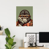 Poster vintage “Gorille“ ポスター (ホームオフィス)