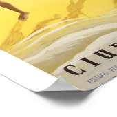 Poster Vintage: "Santander, Ciudad de Verano" ポスター (角)