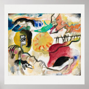 POSTER : WASSILY KANDINSKY : GARDEN OF LOVE II ポスター