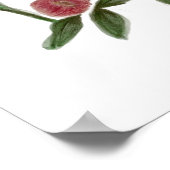 Poster Watercolour Flower Design ポスター (角)