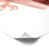 Poster "Wild Heart, Gentle Soul" – Cowgirl-Design  ポスター (コーナー)