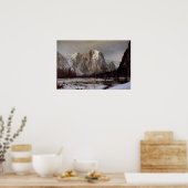 Poster With Albert Bierstadt Painting ポスター (キッチン)