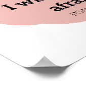 Poster with Bible Verse 12"x12" ポスター (角)