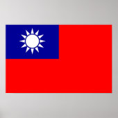 Poster with Flag of Taiwan ポスター (正面)