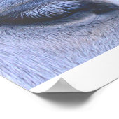 Poster with horse and poem by Anna Blake. ポスター (角)