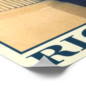 Poster with Vintage Rio de Janeiro Print ポスター (角)