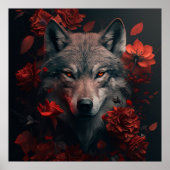 Poster Wolf Fleur ポスター (正面)