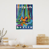 Poster Zoo Berlin with duck ポスター (キッチン)