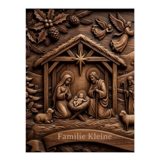Poster zur Jesus Geburt ポスター (正面)