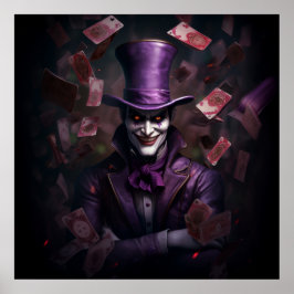 PosterLe Le Joker Malicieux dans les Cartes ポスター