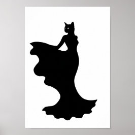 Posters Black and White Fashion Animal ポスター