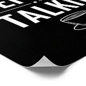 Posters Black and White Funny Quote Print ポスター (角)