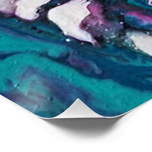 Posters brillant - Art Abstrait -Décoration murale ポスター (コーナー)