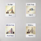 Posters de Ciudades que Inspiran Print Set (正面)