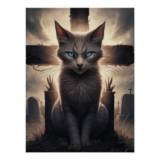 Posters Dives Cat ポスター (正面)