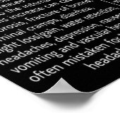 POSTERS...RSD/CRPS – 情報 ポスター (角)