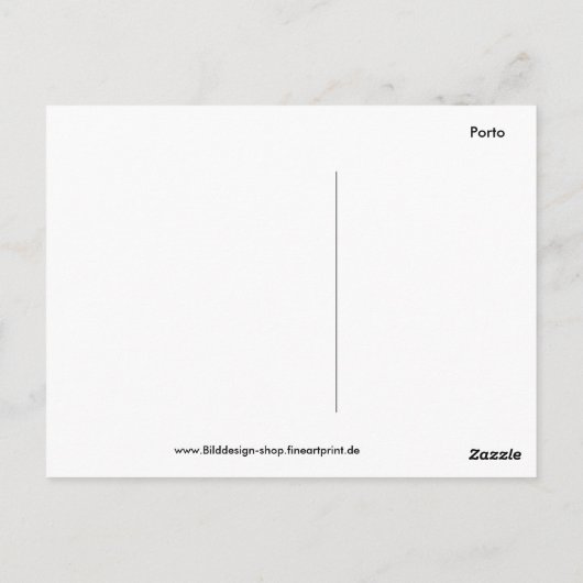 Postkarte ポストカード (裏面)