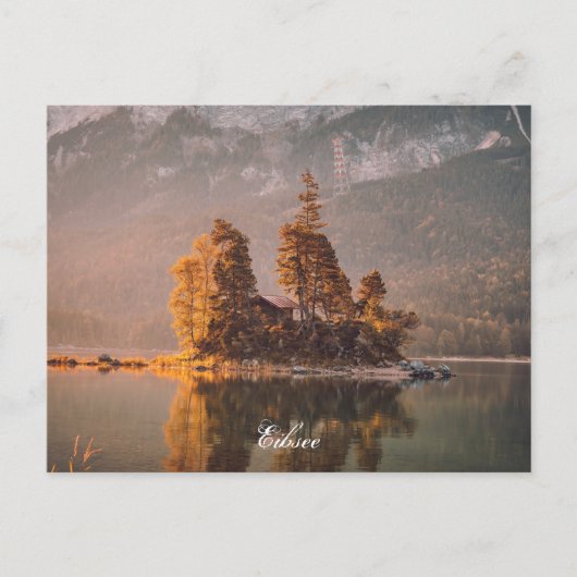 Postkarte Eibsee ポストカード (正面)