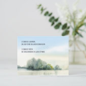 Postkarte "Es sind die Lebenden ..." ポストカード (スタンド正面)