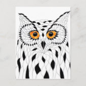 Postkarte Eule ポストカード (正面)