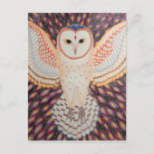 Postkarte Eule ポストカード (正面)