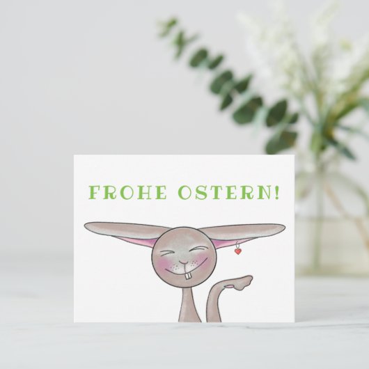 Postkarte Frohe Ostern ポストカード (スタンド正面)