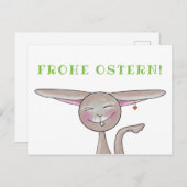 Postkarte Frohe Ostern ポストカード (正面/裏面)