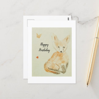 Postkarte Fuchs ポストカード