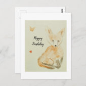 Postkarte Fuchs ポストカード (正面/裏面)