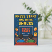 Postkarte für Retro-Gamer-Freunde ポストカード (スタンド正面)