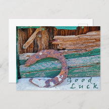 Postkarte "Good Luck"