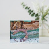 Postkarte "Good Luck" ポストカード (スタンド正面)