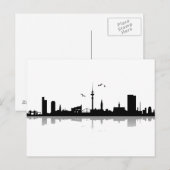 Postkarte Hamburg Skyline ポストカード (正面/裏面)